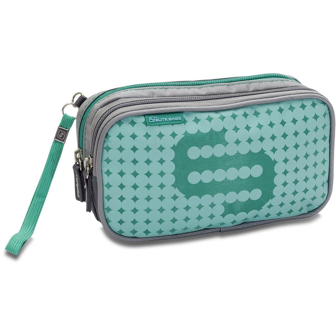 Cadet Blue Dia's Cool Designs Diabetes Bag - Green