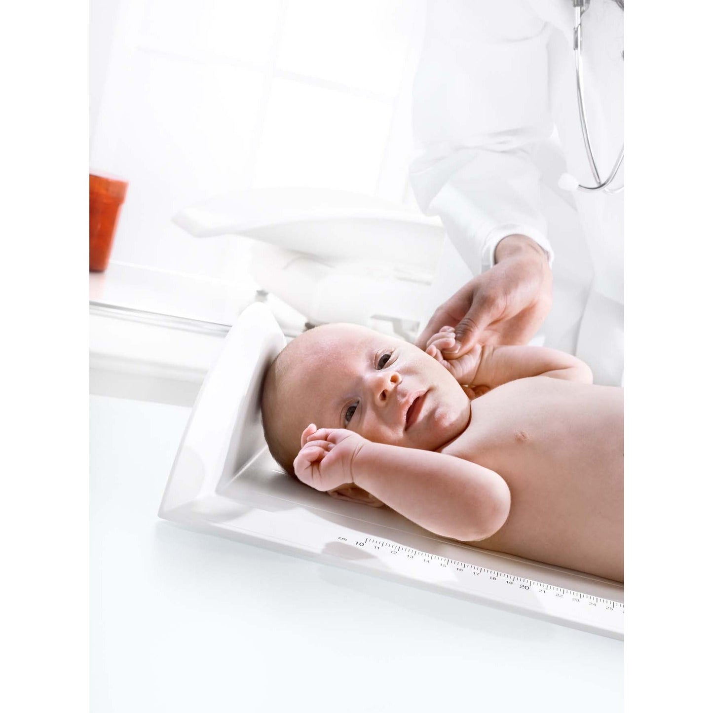 White Smoke seca 417 - Light, Space-Saving and Stable Measuring Board also Ideal for Mobile Use