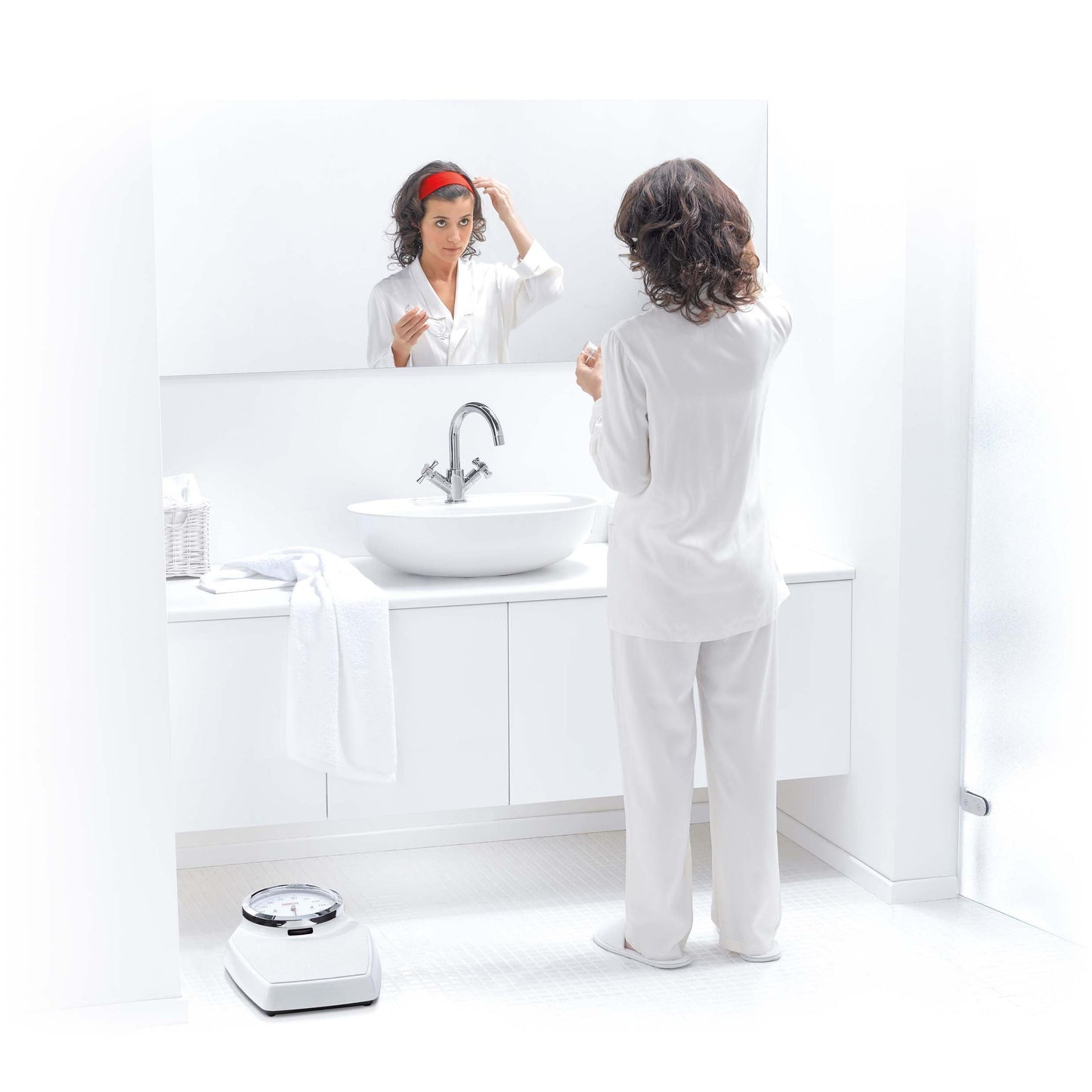 Lavender seca 760 - Mechanical Flat Scale with Large Dial in Modern Colours