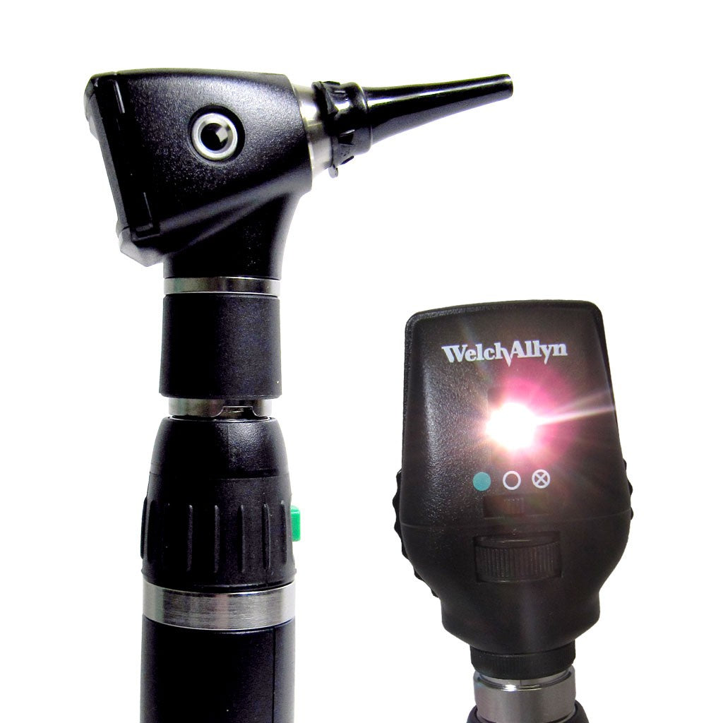 Black Welch Allyn 97204-VSM Portable 3.5v Elite Diagnostic Set