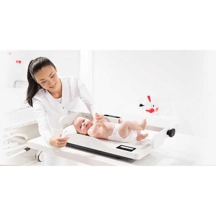 Beige seca 336 i - EMR-validated baby scale with Wi-Fi function (Class III medically approved)
