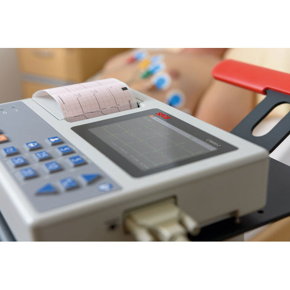 Slate Gray seca CT8000i-2 -  Compact and portable interpretive 12 lead ECG machine with 5" colour display