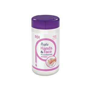 Hygea Hands & Face Personal Washcloth - Small Canister (125)