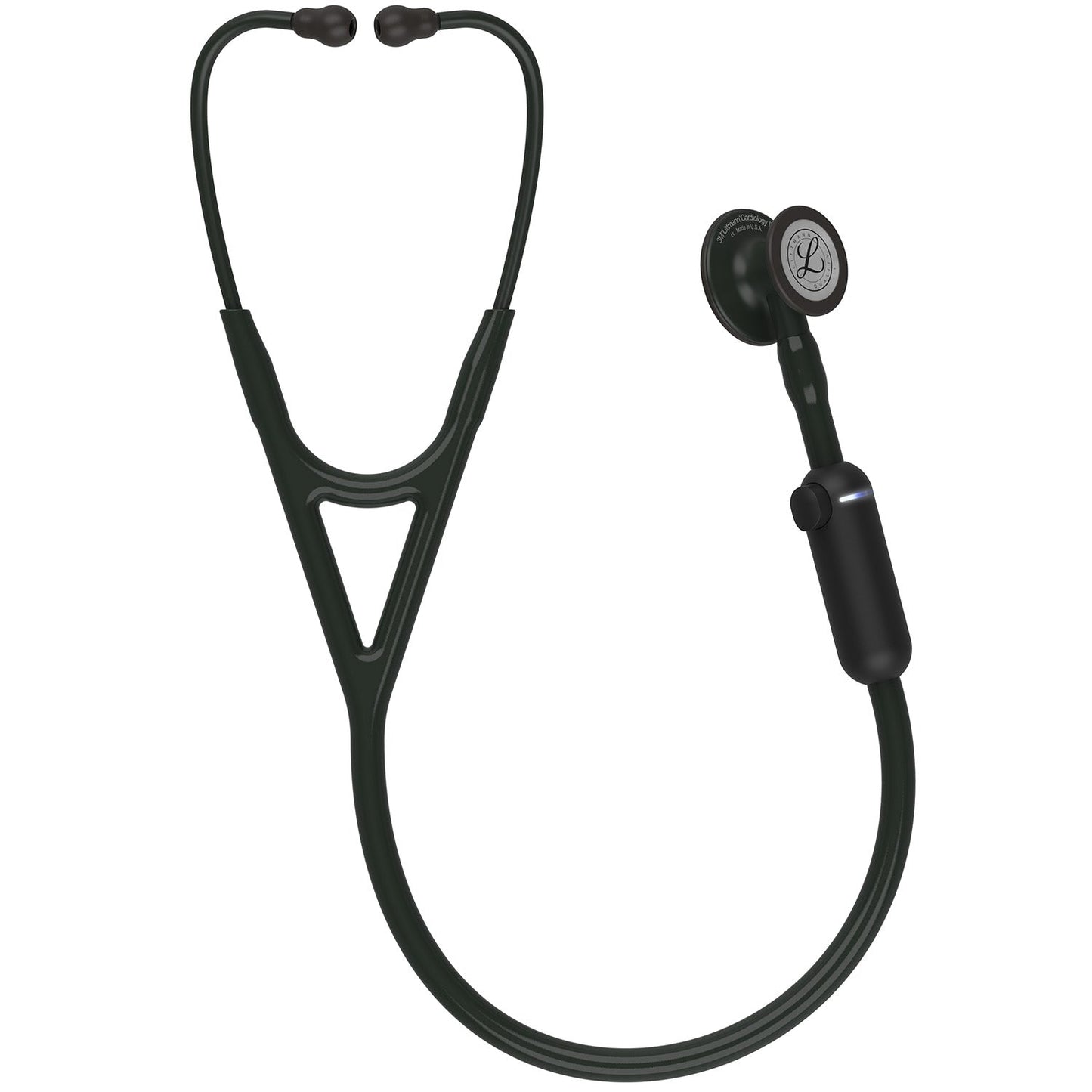 Dark Slate Gray Littmann CORE Digital Stethoscope 8490 - Black