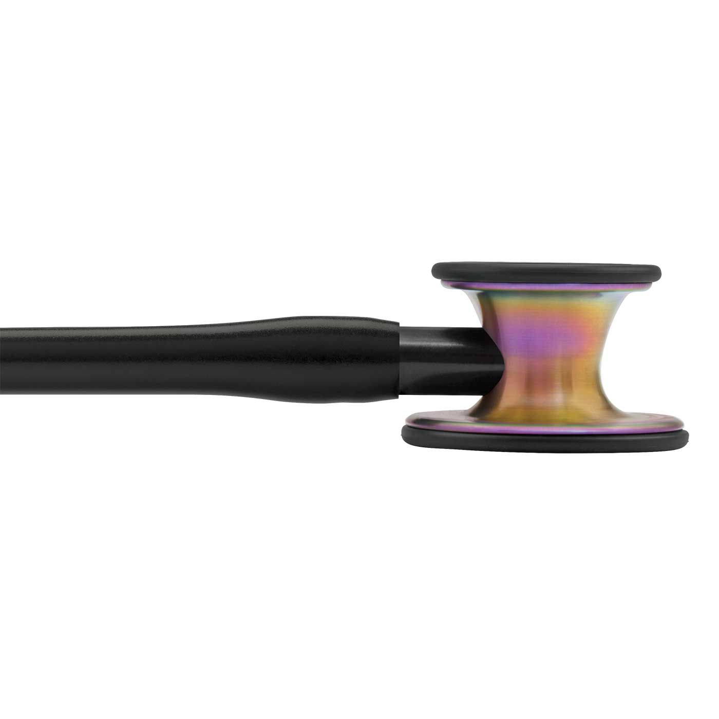 3M Littmann Cardiology IV Stethoscope - Black - Rainbow Chestpiece - 6165 - Medscope