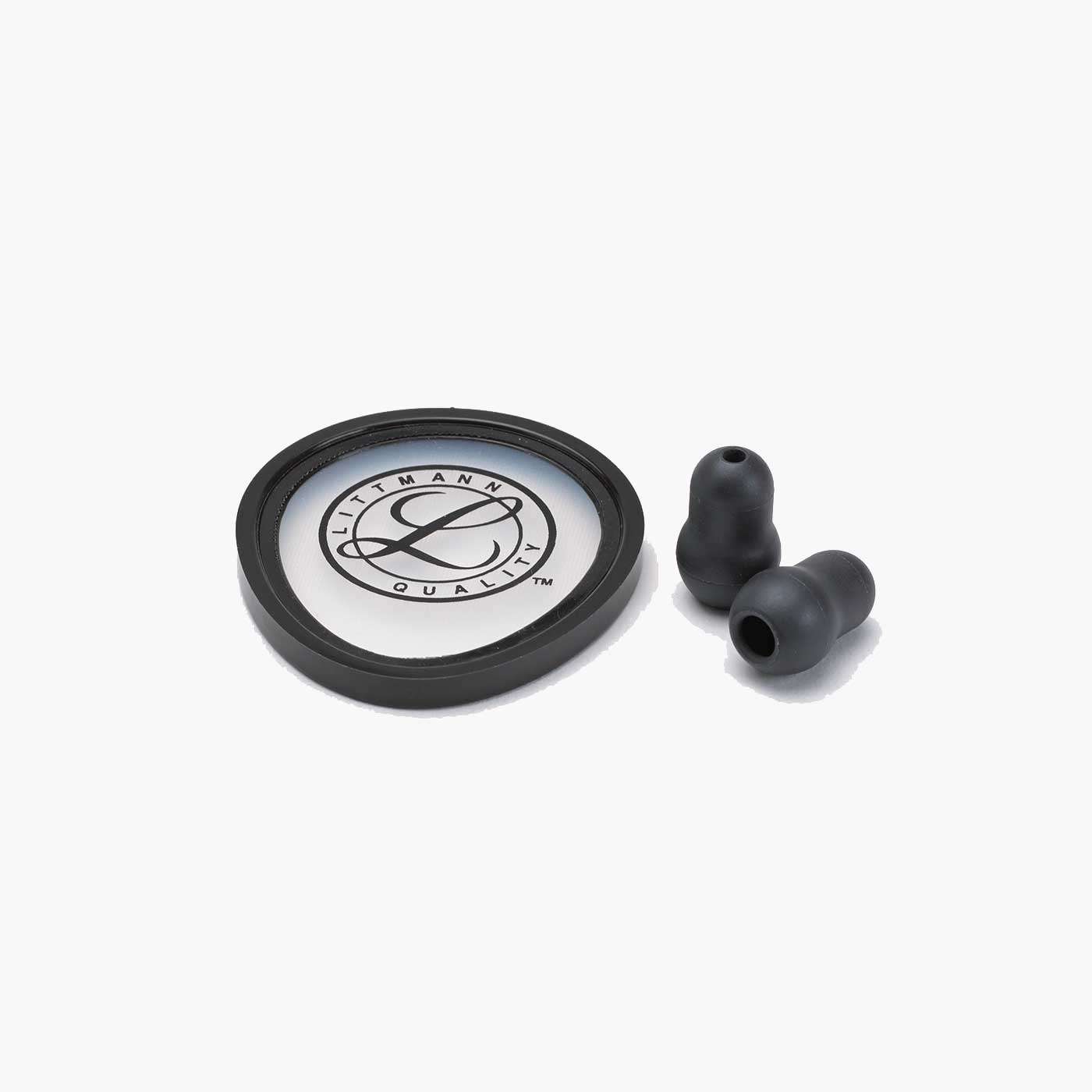 3M™ Littmann® Stethoscope Spare Parts Kit, Cardiology S.T.C, Black - Medscope