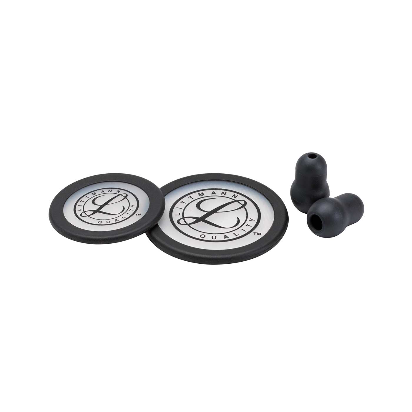 3M™ Littmann® Stethoscope Spare Parts Kit, Classic III™, Black - Medscope