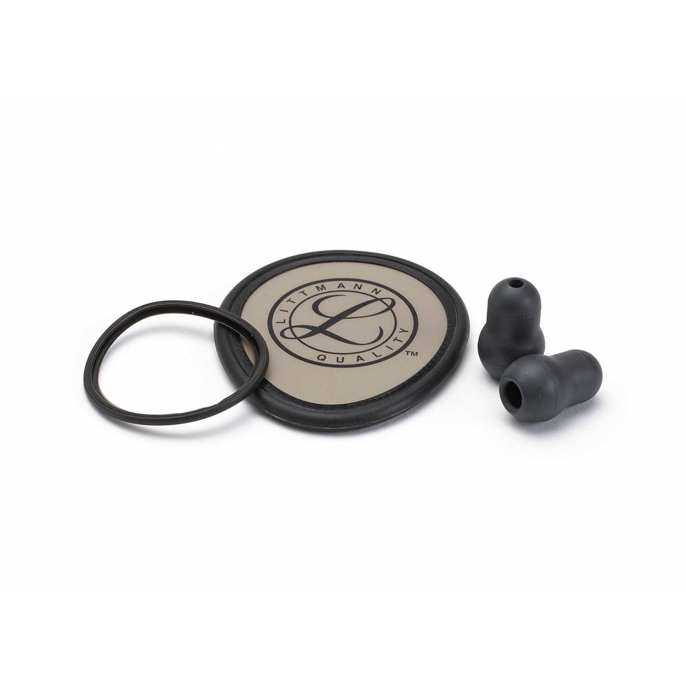 3M™ Littmann® Stethoscope Spare Parts Kit, Lightweight II S.E., Black - Medscope