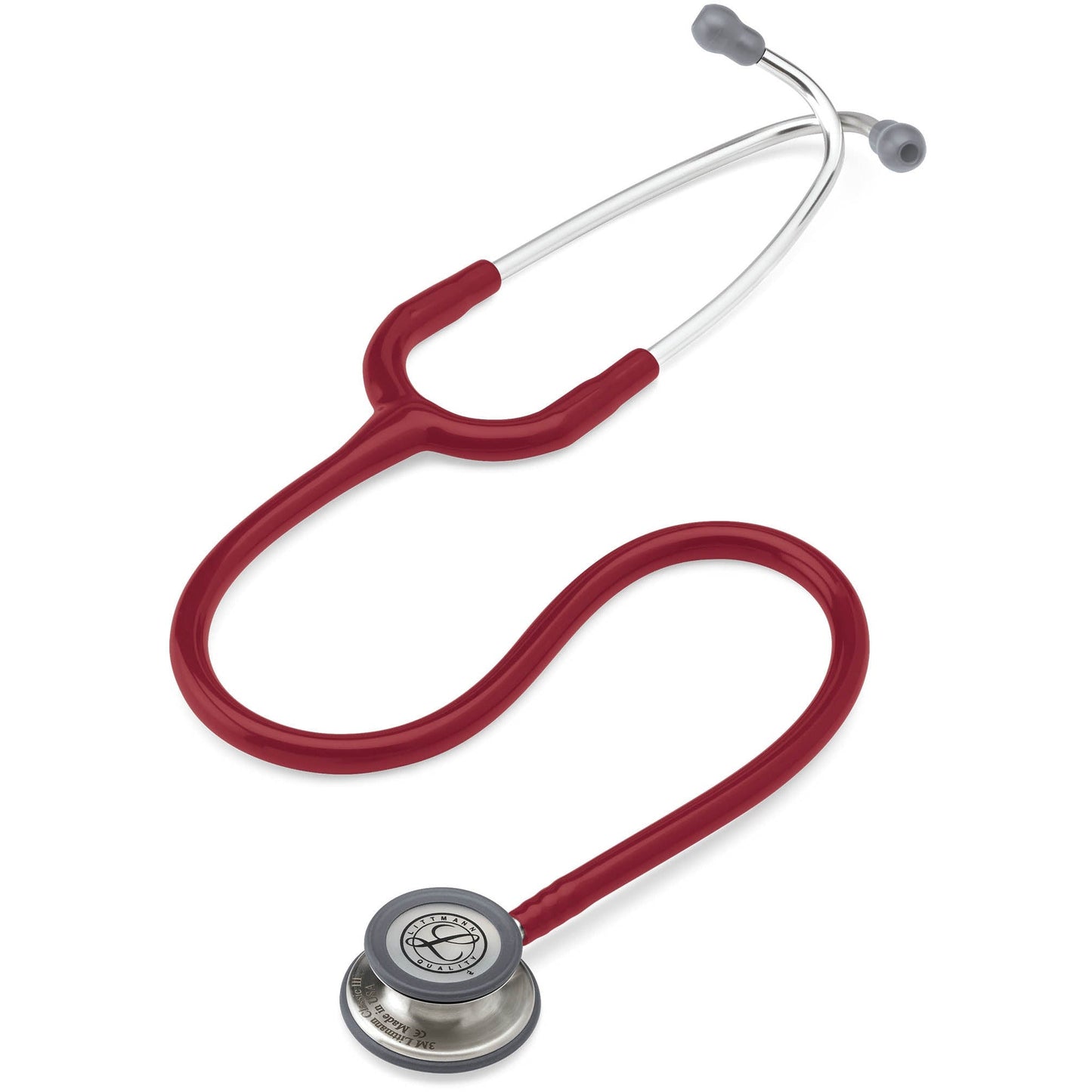 Sienna Littmann Classic III Monitoring Stethoscope: Burgundy 5627
