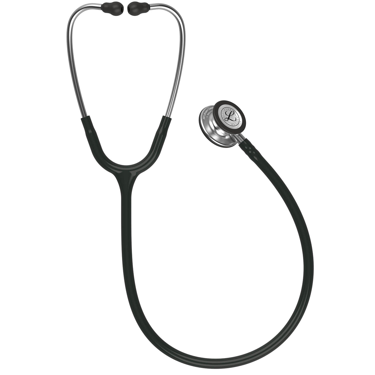 Dark Slate Gray Littmann Classic III Monitoring Stethoscope: Black 5620