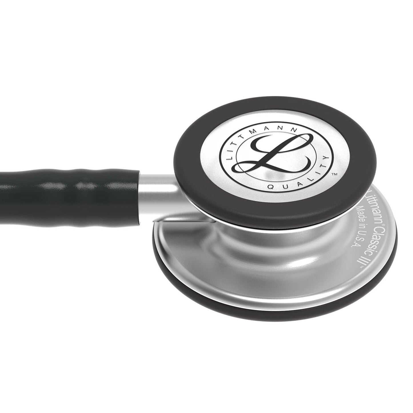 Dark Slate Gray Littmann Classic III Monitoring Stethoscope: Black 5620