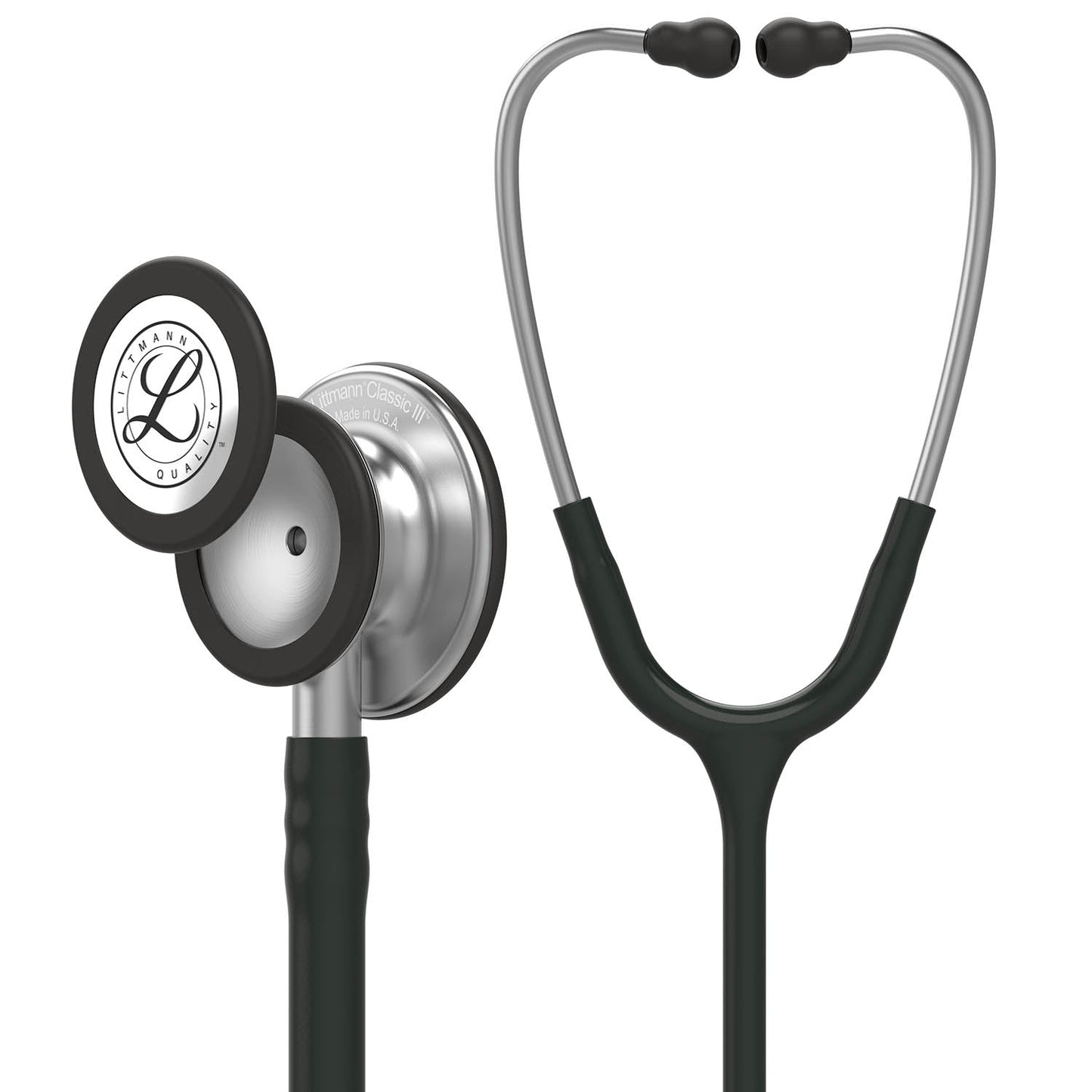 Dark Slate Gray Littmann Classic III Monitoring Stethoscope: Black 5620