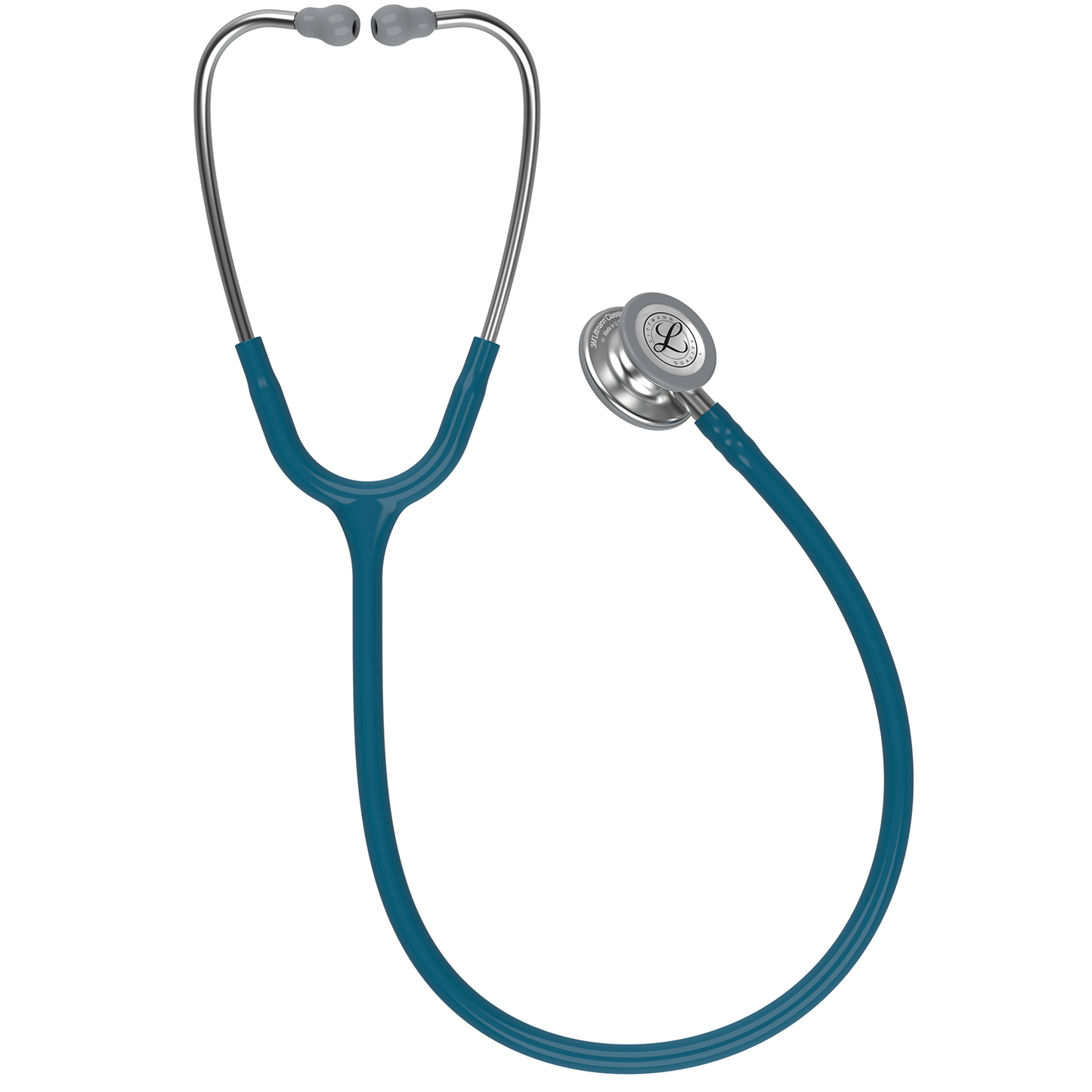 Dark Slate Gray Littmann Classic III Monitoring Stethoscope: Caribbean Blue 5623