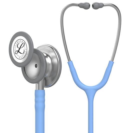 Light Slate Gray Littmann Classic III Monitoring Stethoscope: Ceil Blue 5630