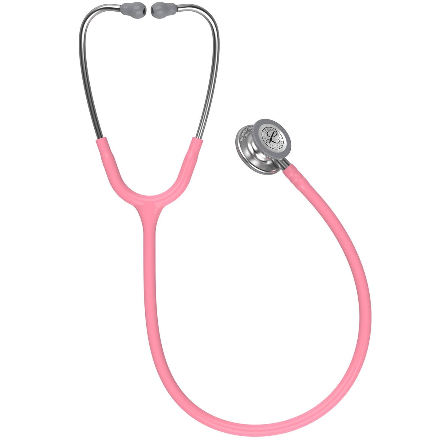Pale Violet Red Littmann Classic III Monitoring Stethoscope: Bubblegum Pink 5633