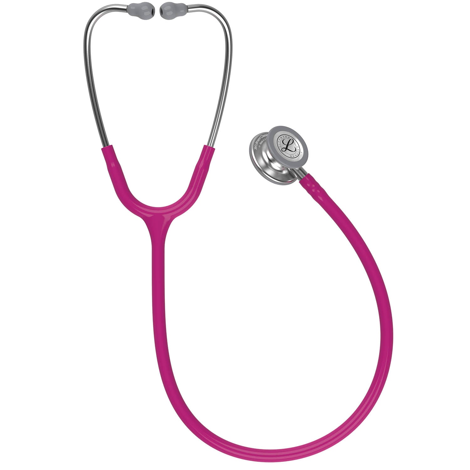 Maroon Littmann Classic III Monitoring Stethoscope: Raspberry 5648