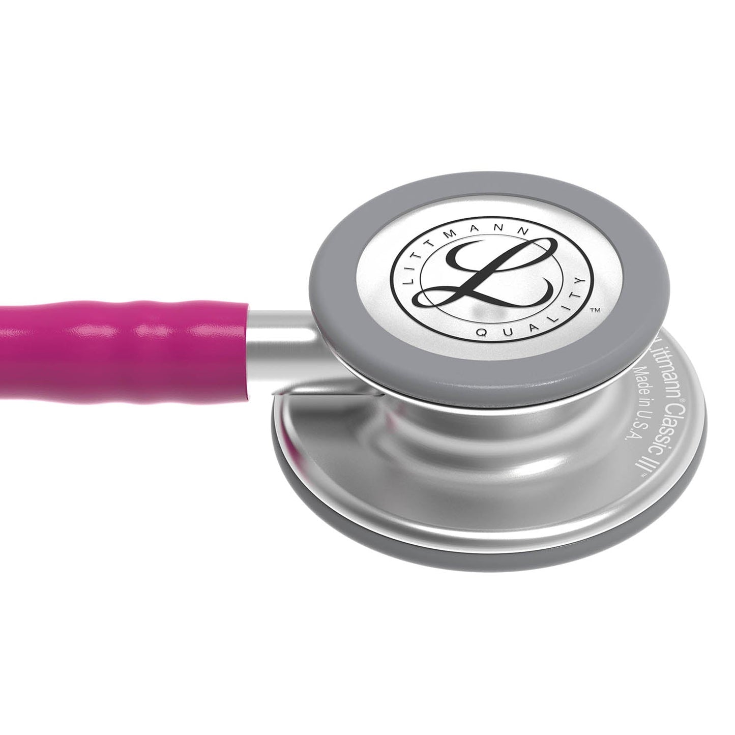 Dark Gray Littmann Classic III Monitoring Stethoscope: Raspberry 5648