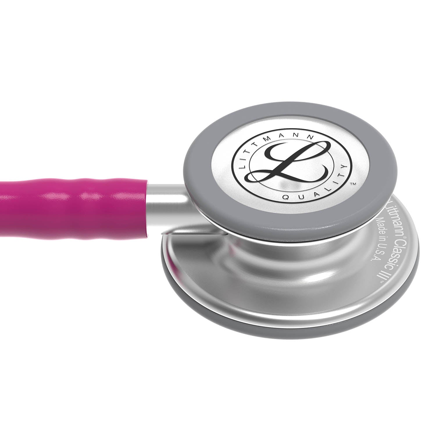 Dark Gray Littmann Classic III Monitoring Stethoscope: Raspberry 5648