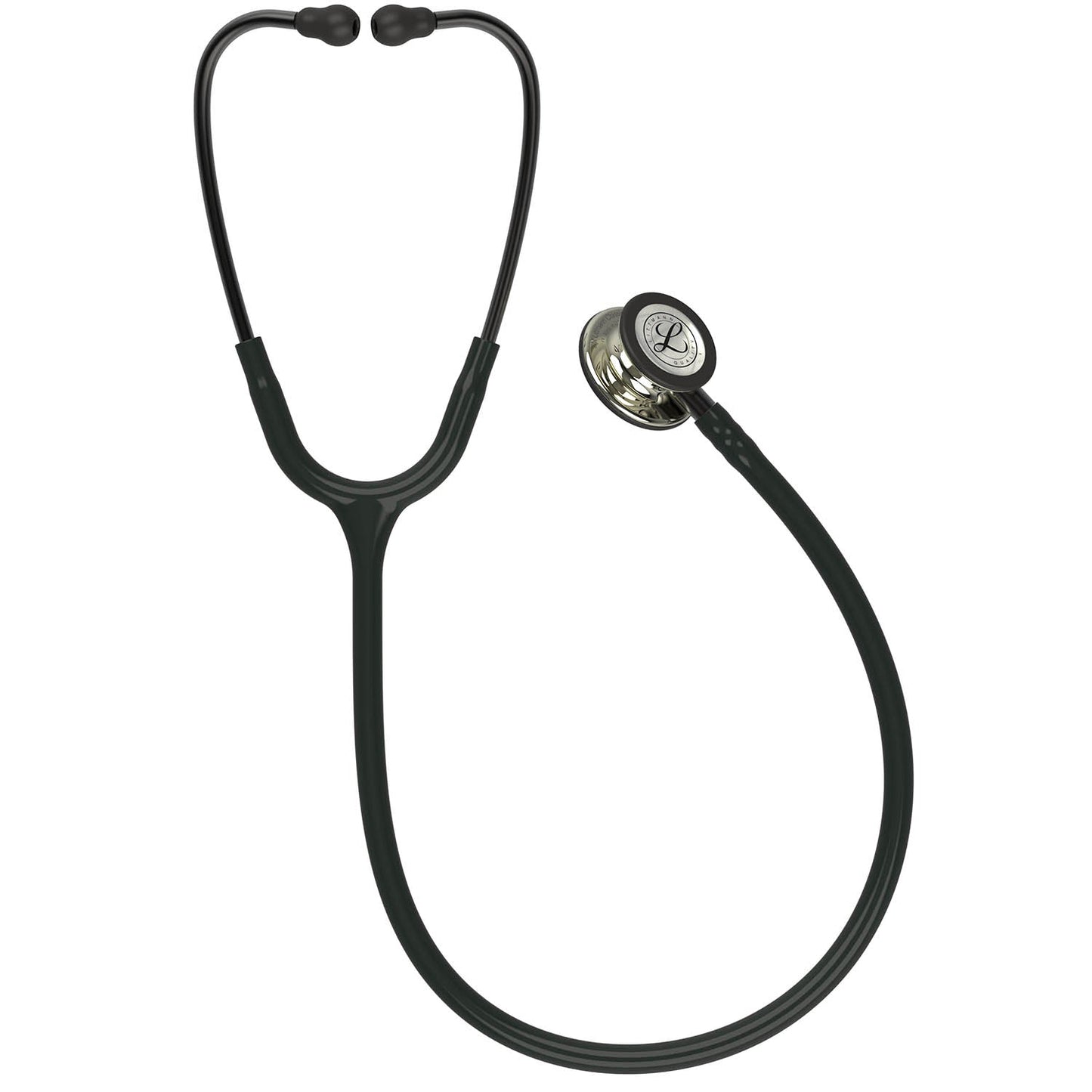 Dark Slate Gray Littmann Classic III Monitoring Stethoscope: Champagne & Black 5861