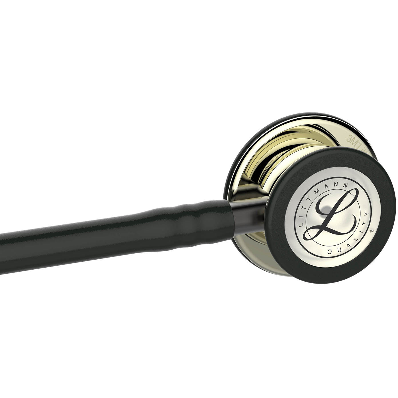 Light Gray Littmann Classic III Monitoring Stethoscope: Champagne & Black 5861