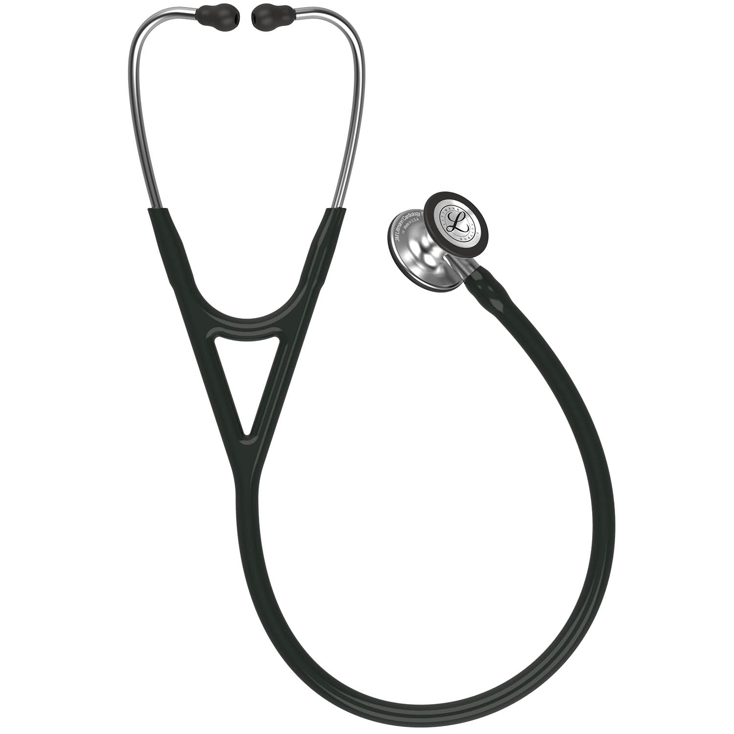 Dark Slate Gray Littmann Cardiology IV Diagnostic Stethoscope: Black 6152