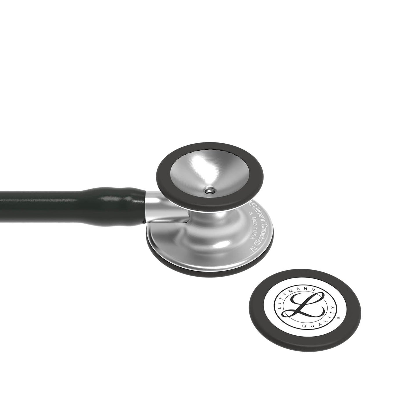 Dark Slate Gray Littmann Cardiology IV Diagnostic Stethoscope: Black 6152