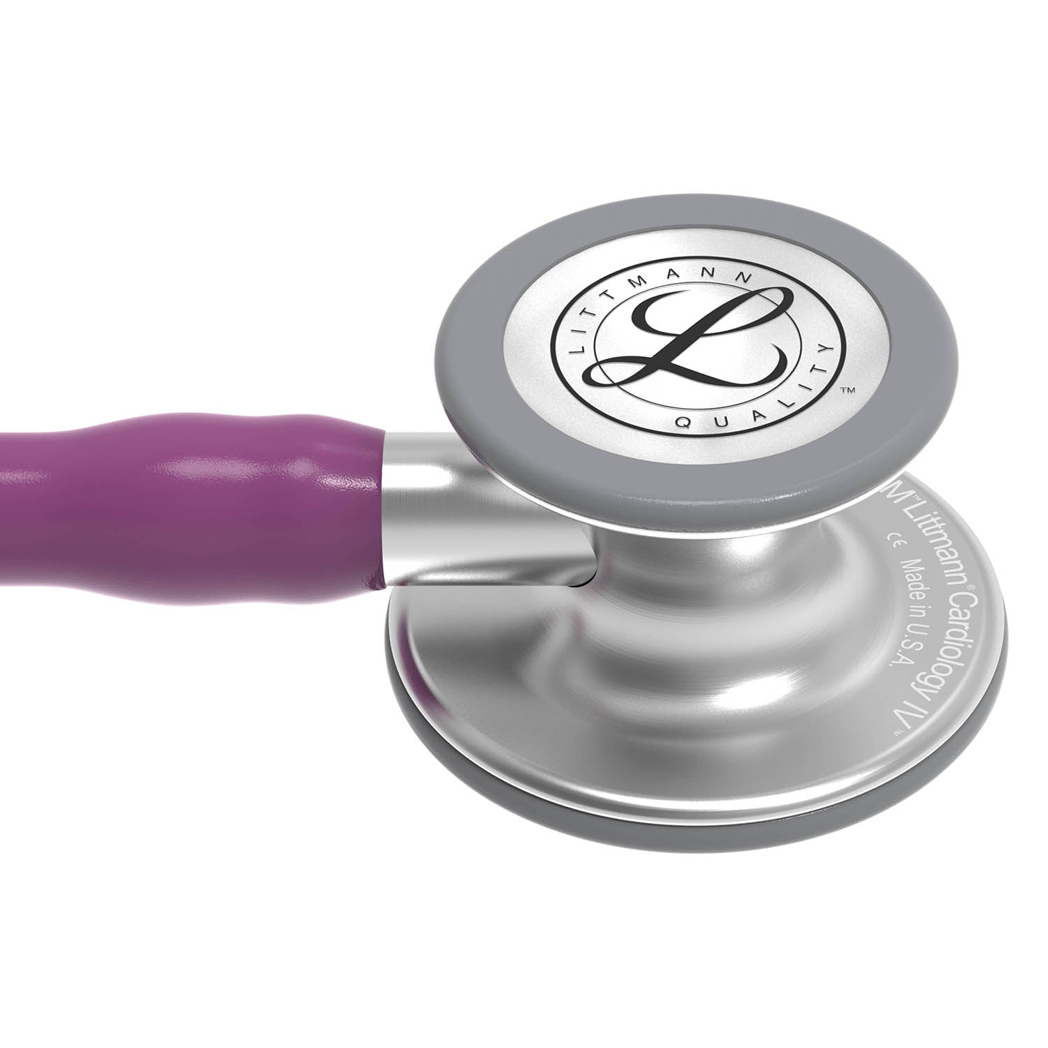 Dark Gray Littmann Cardiology IV Diagnostic Stethoscope: Plum 6156