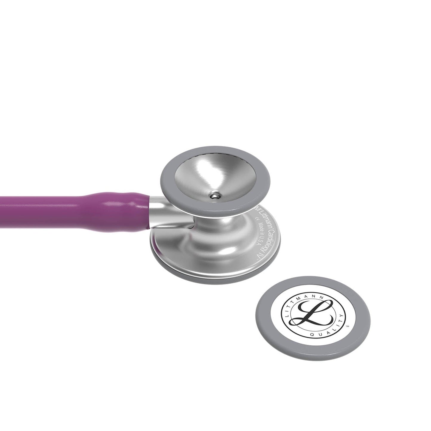 Light Slate Gray Littmann Cardiology IV Diagnostic Stethoscope: Plum 6156