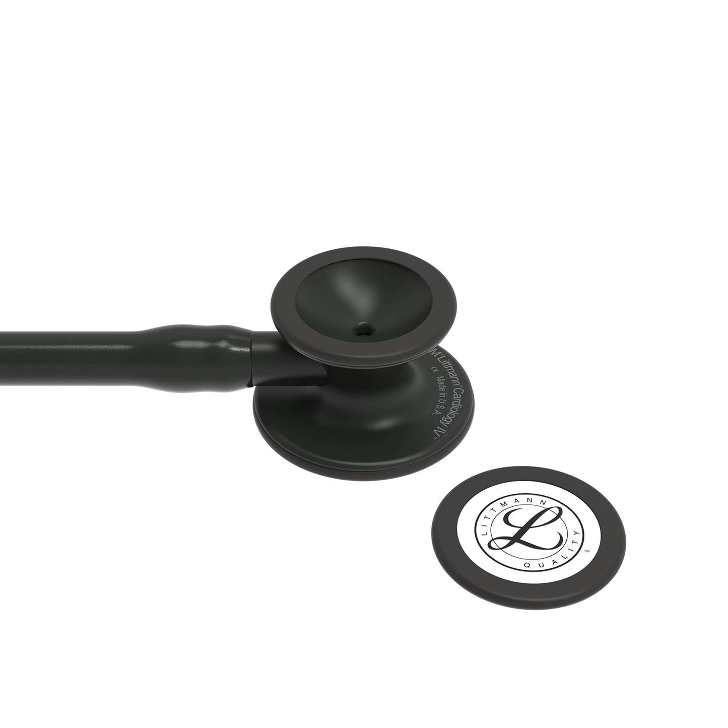Dark Slate Gray Littmann Cardiology IV Diagnostic Stethoscope: All Black 6163