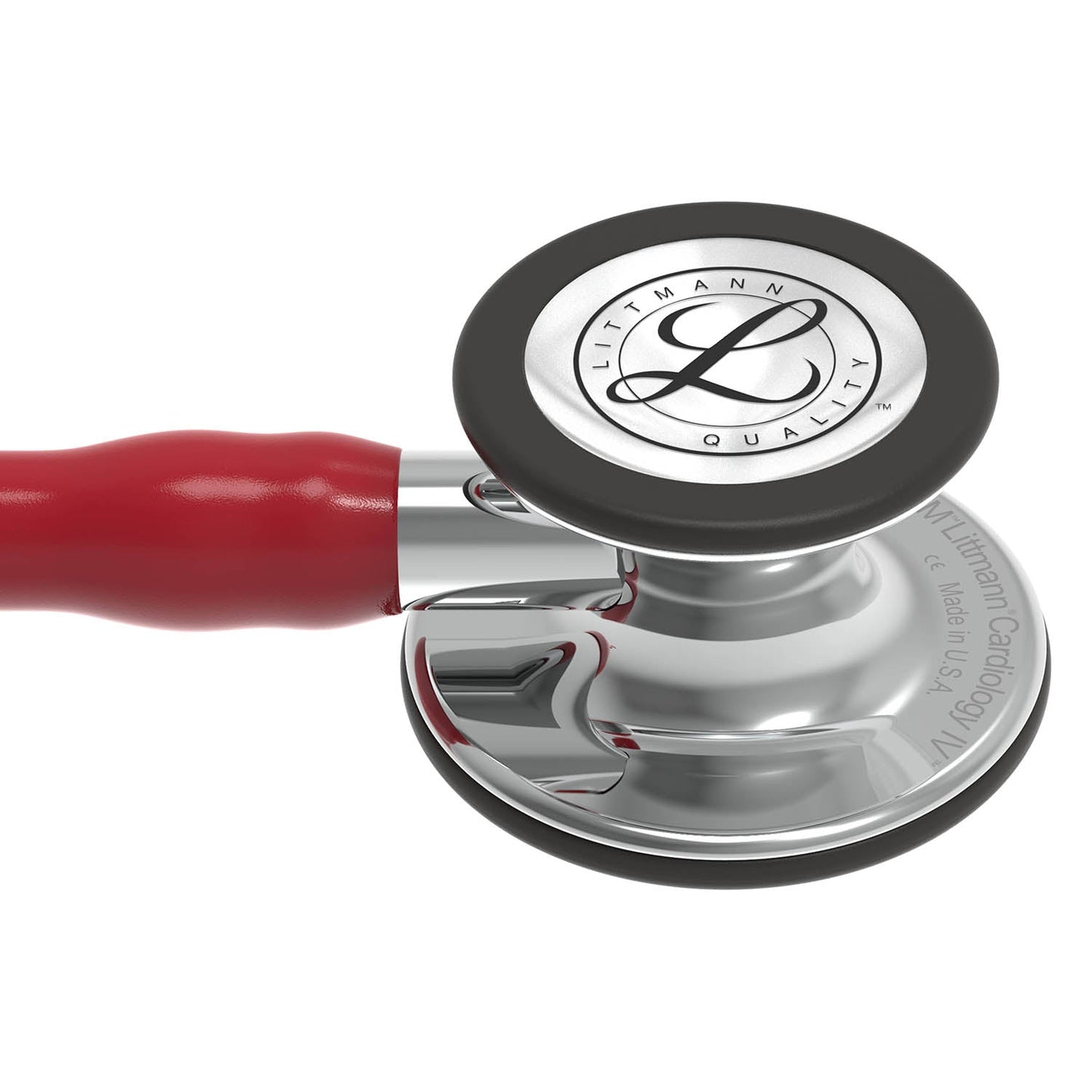 Gray Littmann Cardiology IV Diagnostic Stethoscope: Burgundy - Mirror Finish 6170