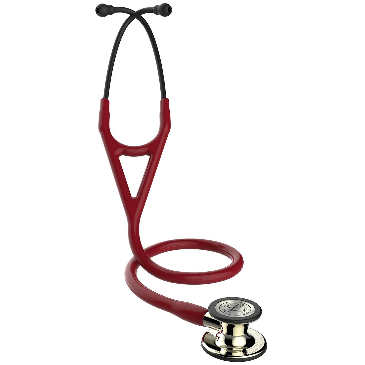 Saddle Brown Littmann Cardiology IV Diagnostic Stethoscope: Champagne & Burgundy Tube 6176