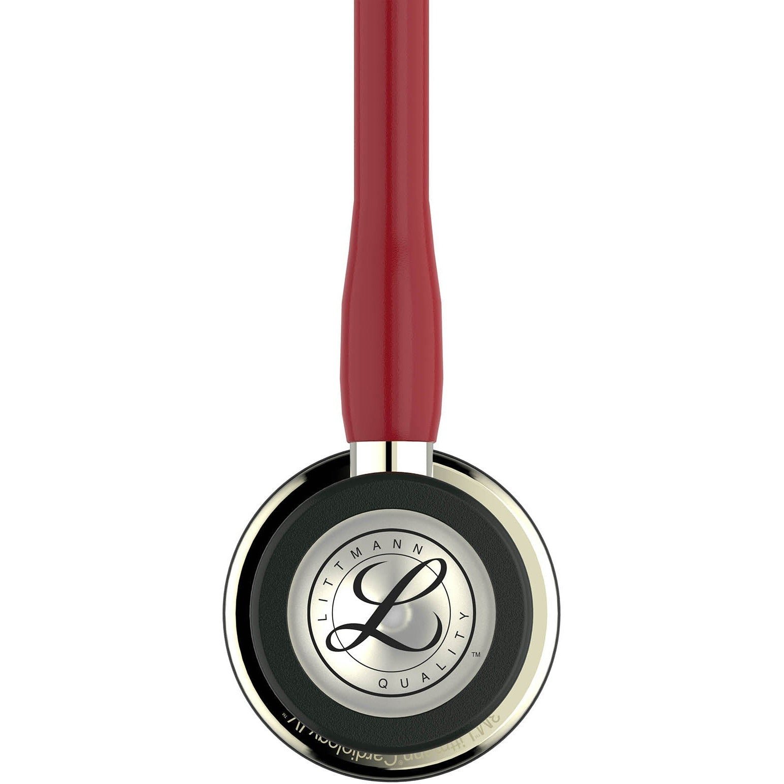 Dark Slate Gray Littmann Cardiology IV Diagnostic Stethoscope: Champagne & Burgundy Tube 6176