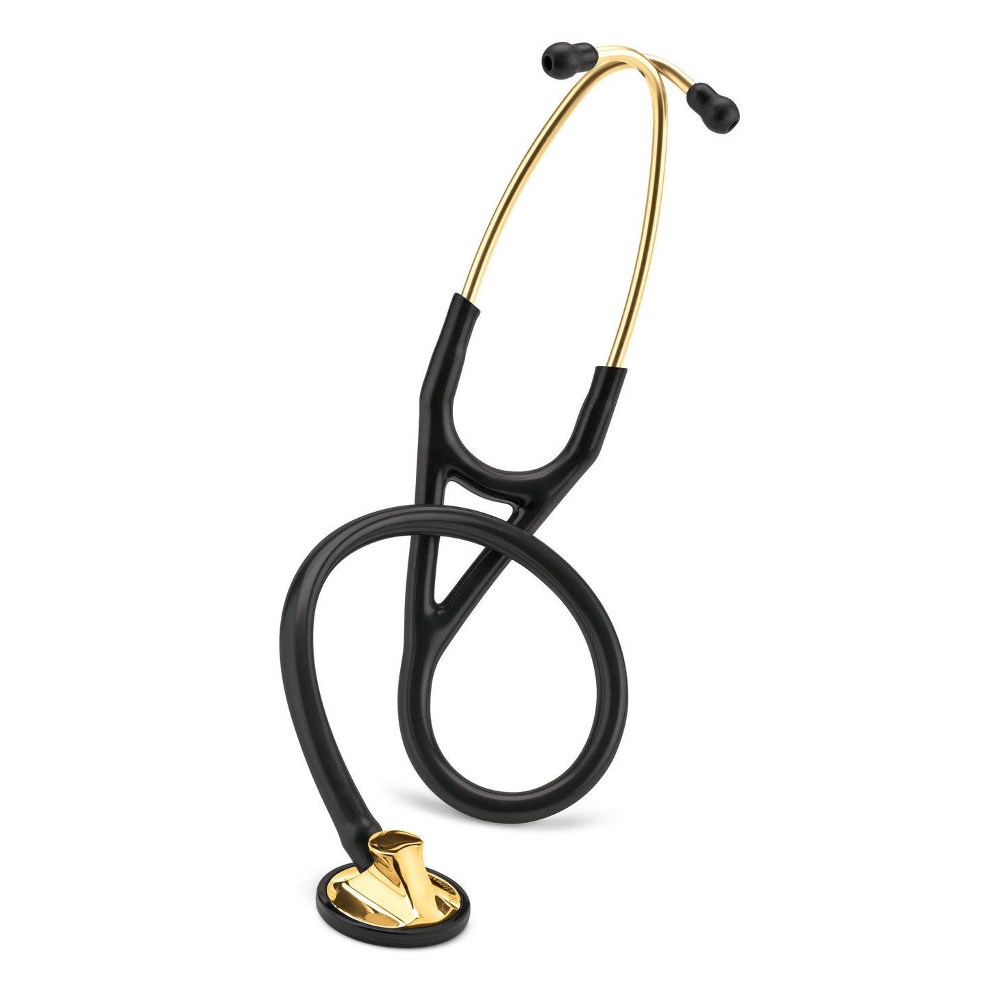 Dark Slate Gray Littmann Master Cardiology Stethoscope: Black & Brass 2175