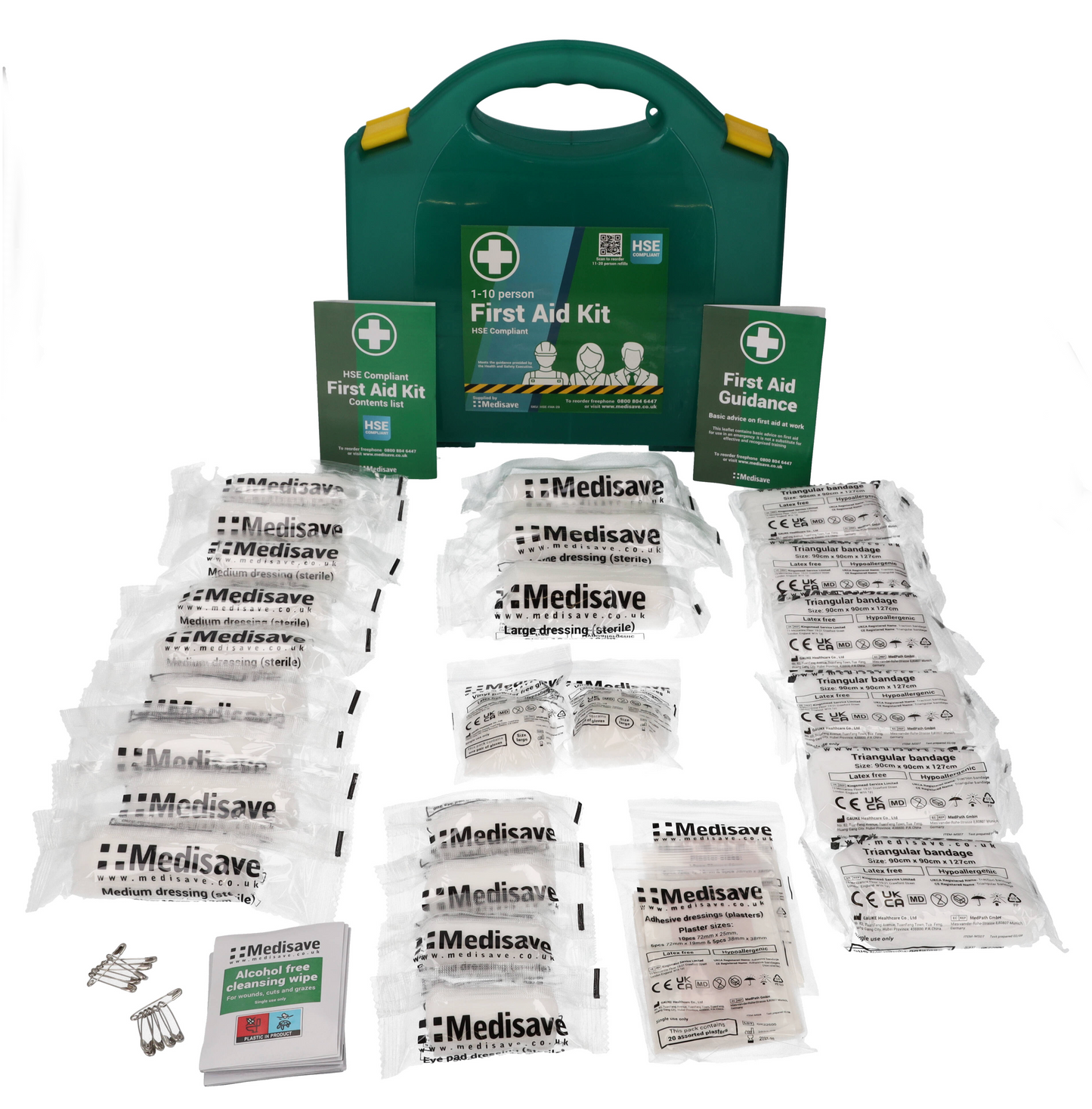 HSE Compliant Workplace First Aid Kit - 10 Person