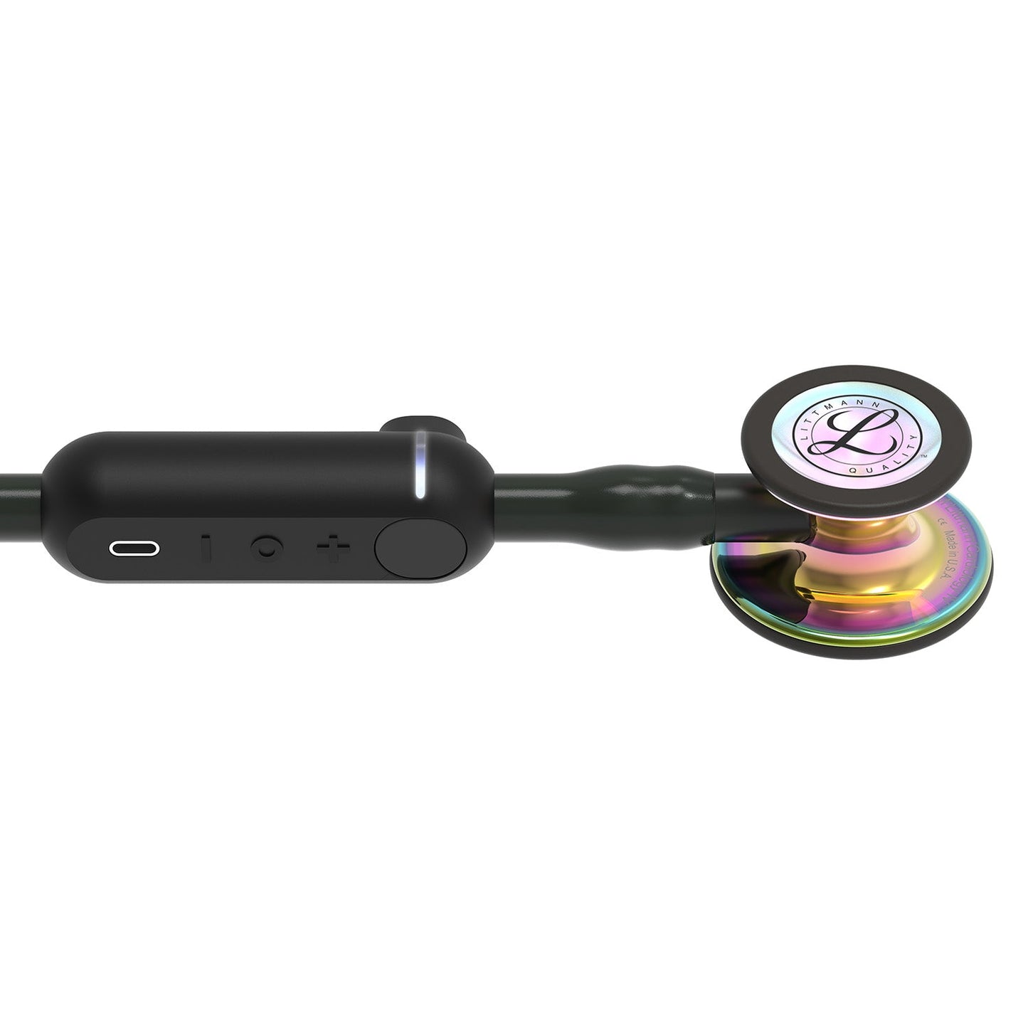 Dark Slate Gray Littmann CORE Digital Stethoscope 8572 - High Polish Rainbow