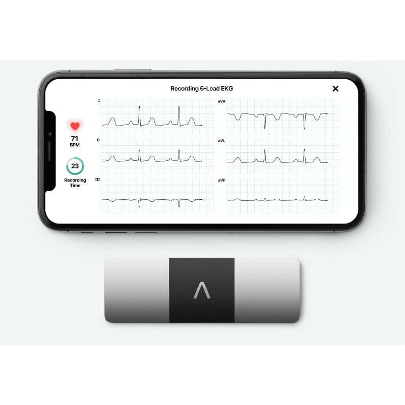 Dark Slate Gray AliveCor KardiaMobile ECG 6 Lead