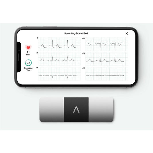 Dark Slate Gray AliveCor KardiaMobile ECG 6 Lead