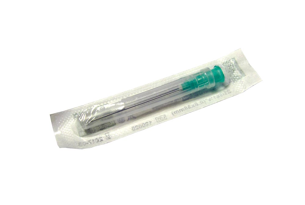 Terumo AGANI Needle 21G x 2" x 100 - GREEN