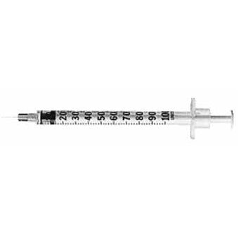 BD Micro-Fine + 1ml, Insulin Syringe, U100, 0.33mm (29g) 12,7mm, Box of 100