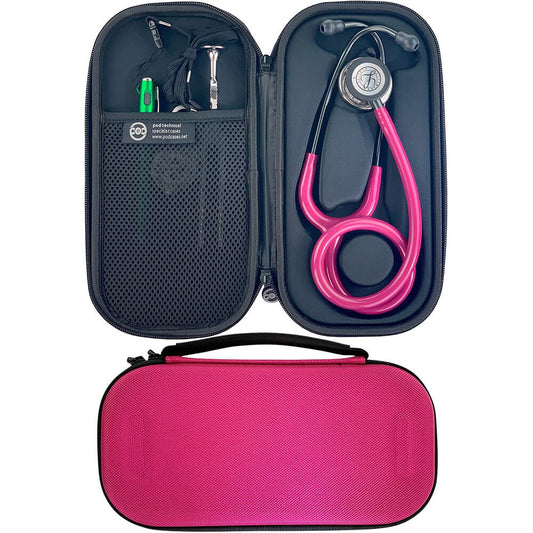 Classicpod Micro Stethoscope Case - Raspberry - Medscope