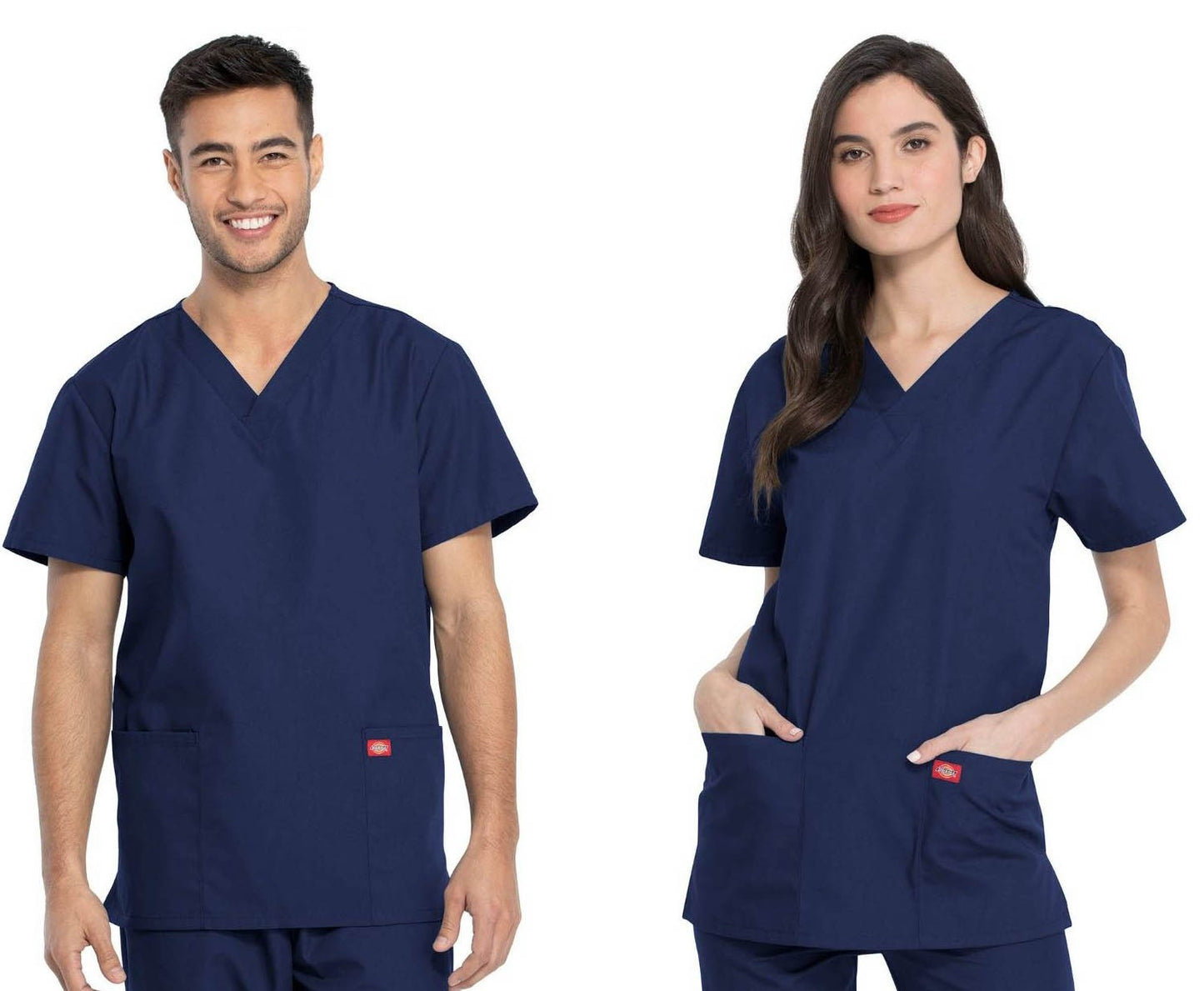 Unisex Dickies Scrub Sets - Navy Blue