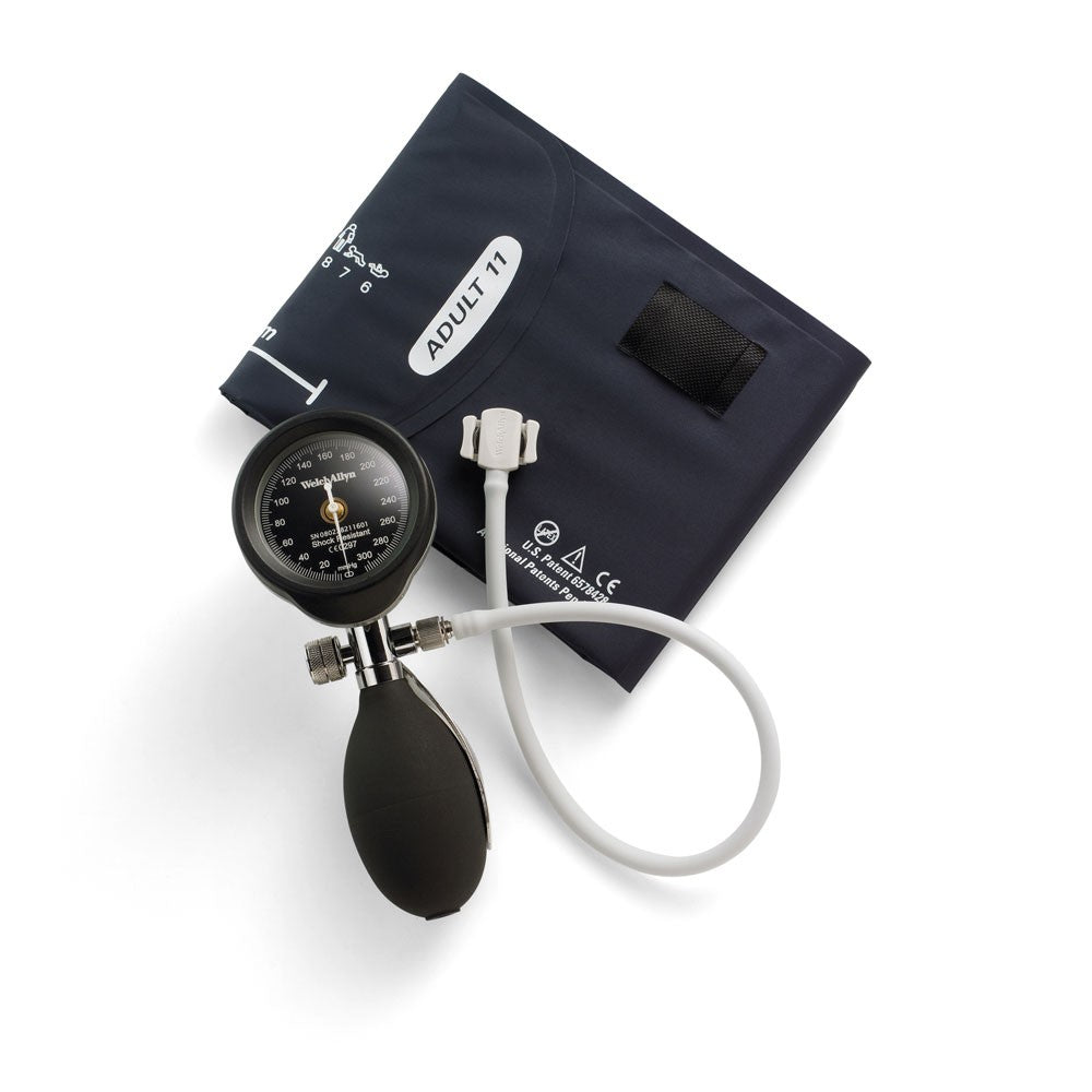 Dark Slate Gray Welch Allyn DuraShock DS55 Sphygmomanometer - Black
