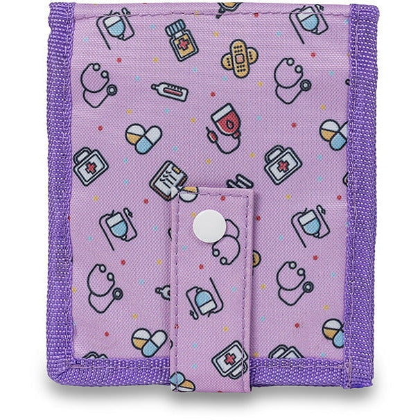 Dark Gray Keen's Nurse Organizer - Printed Purple