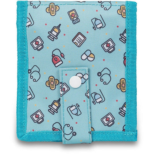 Light Steel Blue Keen's Nurse's organiser - Printed Blue