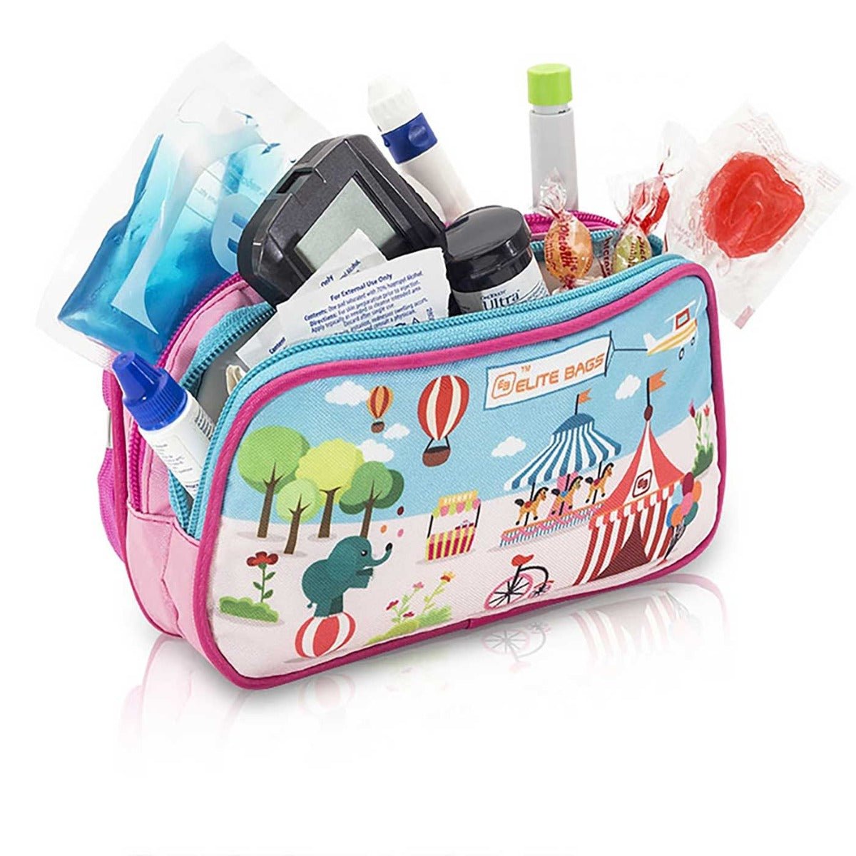 Elite Bags DIAS Diabetics Kit - Circus Design - Medscope