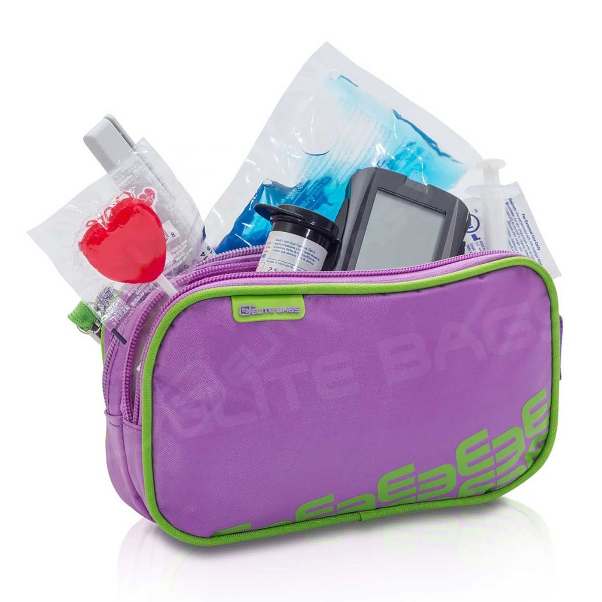 Elite Bags Isothermal Pouch for Diabetic's kit - Polyester- Violet - Medscope