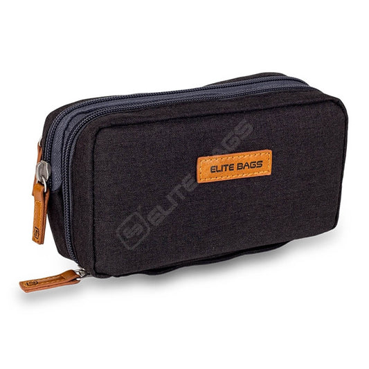 Elite Bags Isothermal Pouch for the Diabetic - Bitone Polyester - Black - Medscope