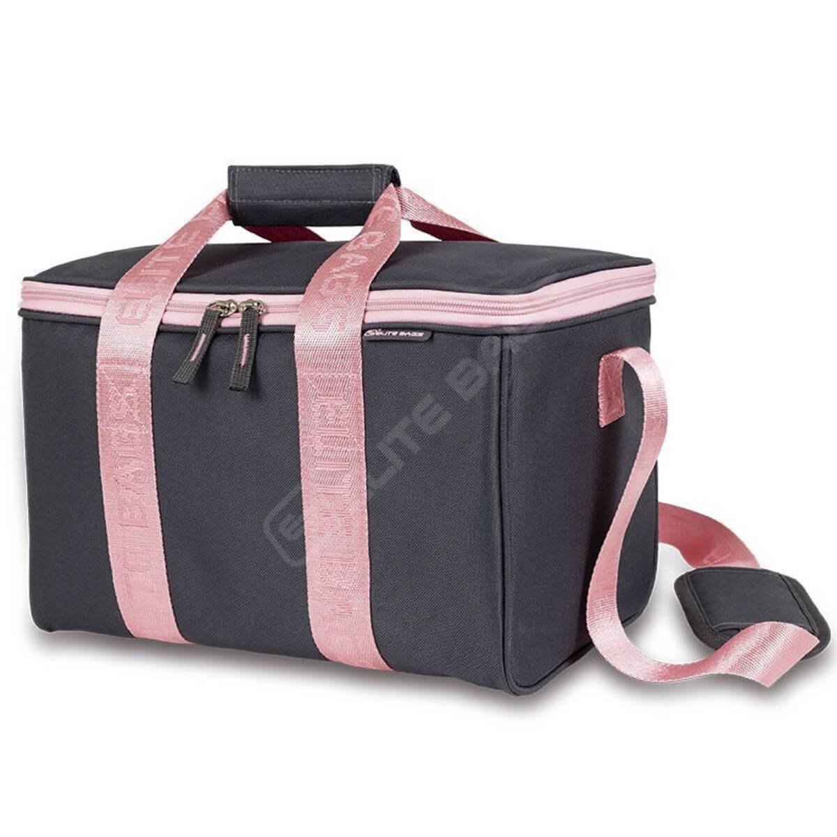 Elite Bags The Multipurpose First-aid Bag - Polyester - Grey-Pink - Medscope