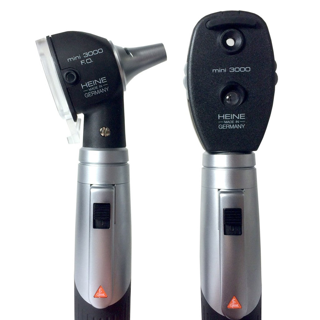 Dark Slate Gray HEINE mini3000 Ophthalmoscope/F.O Otoscope Diagnostic Set