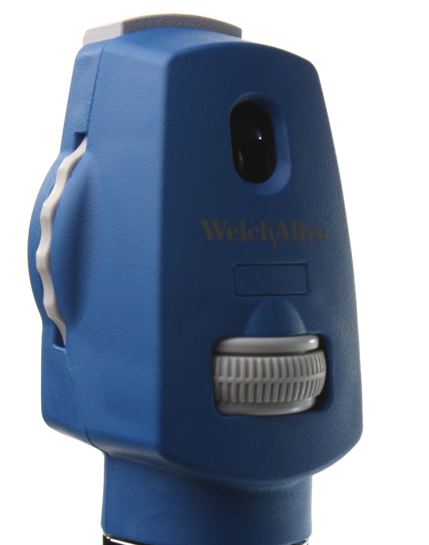 Welch Allyn Pocket Plus LED Ophthalmoscope - Blue with Handle & Soft Case